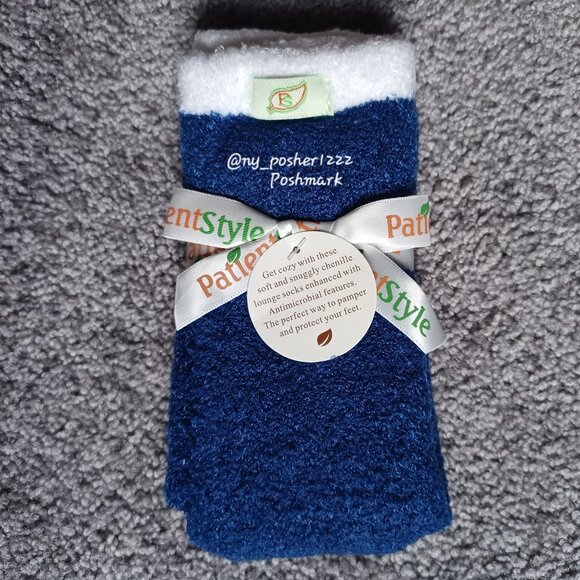 ππππ’ππ§ππππ²π₯π Chenille Lounge Slipper Socks π΅βͺ - Picture 6 of 9